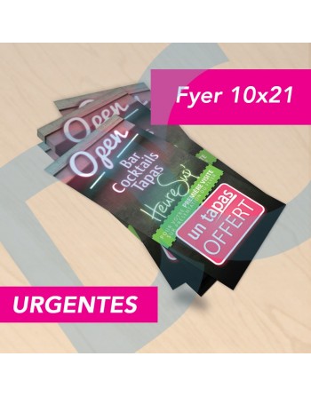 FLYER 10x21 URGENTES 135GR