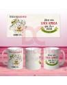 Taza amiga loca