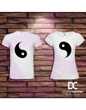 Pack 2 Camisetas ying yang