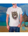 Camiseta Impresión Directa Wolf