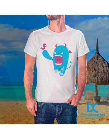 Camiseta Impresión Directa Monster 01