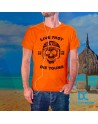Camiseta Impresión Directa Live fast