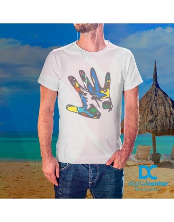Camiseta Impresión Directa Hand Print