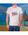Camiseta Impresión Directa Cráneo