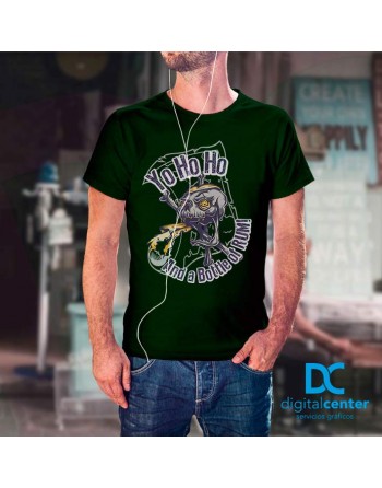 Camiseta Impresión Directa Yo Ho Ho