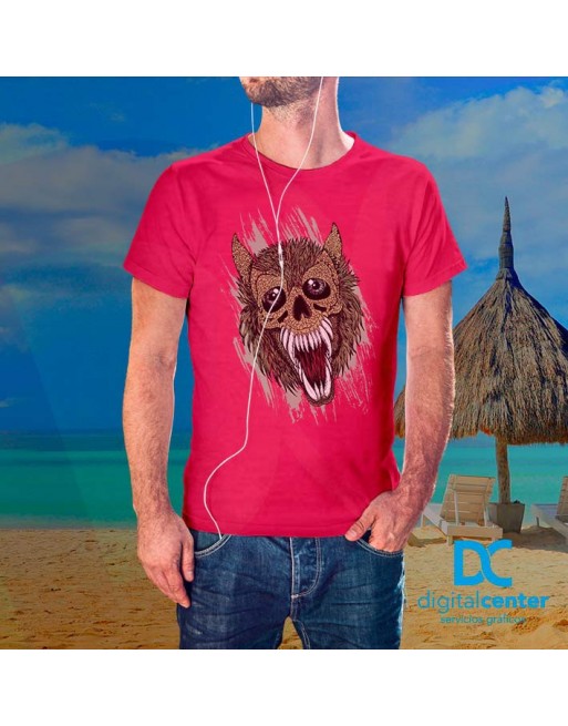 Camiseta Impresión Directa Wolf
