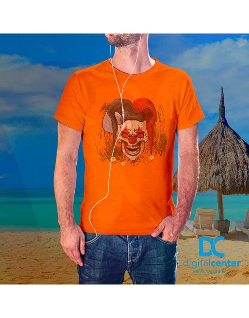 Camiseta Impresión Directa Payaso