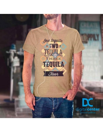 Camiseta Impresión Directa One Tequila