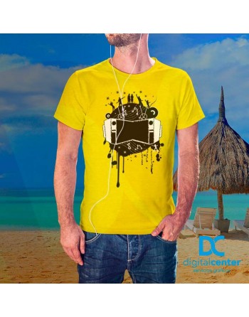 Camiseta Impresión Directa Music