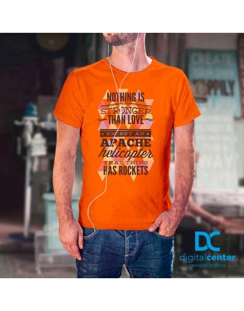 Camiseta Impresión Directa Helicopter