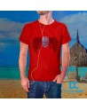Camiseta Impresión Directa Cráneo