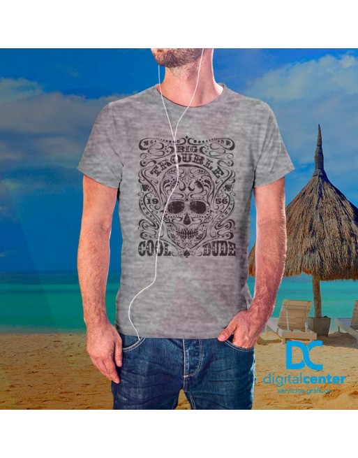 Camiseta Impresión Directa Big Problem