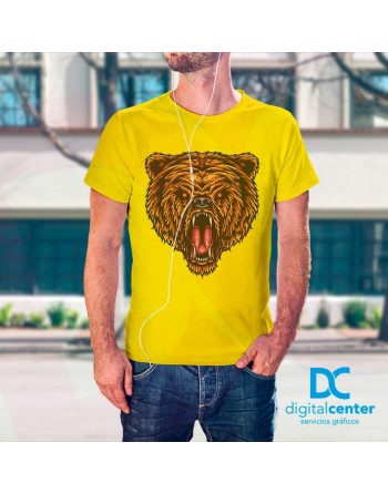 Camiseta Impresión Directa Oso