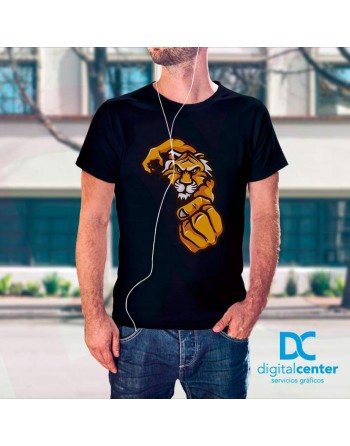 Camiseta Impresión Directa Tigre