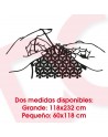 Vinilo decorativo Cabecero Tejiendo