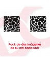 Vinilo decorativo Cabecero Cebra 01