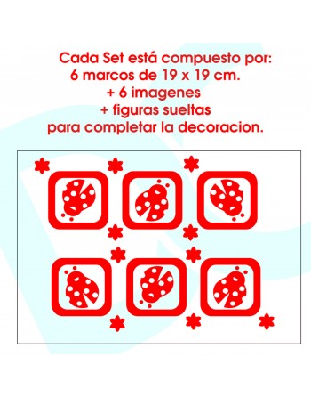 Cenefa de Vinilo decorativo Margarita