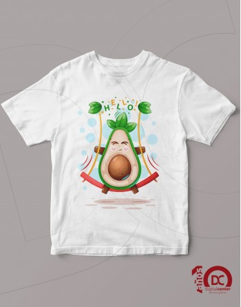 Camiseta Hello Avocado