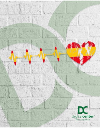 Camiseta latido España en el Corazón