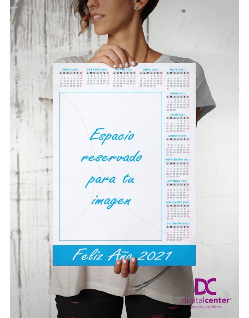 Calendario Lámina Personalizado