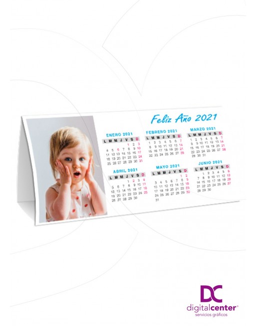 Calendario Triangular Sobremesa Personalizado