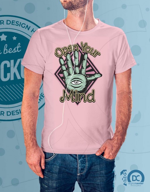Camiseta abre tu mente
