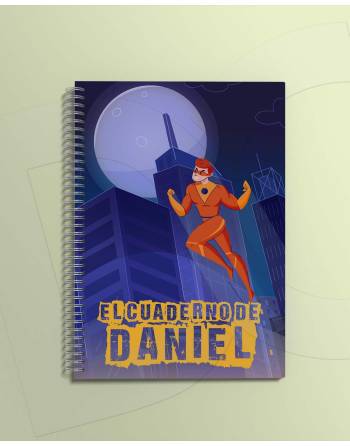 Cuaderno Superhéroe