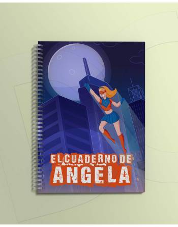 Cuaderno Superheroína