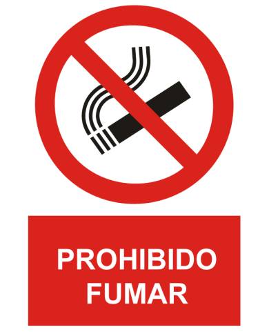 SEÑAL PROHIBIDO FUMAR