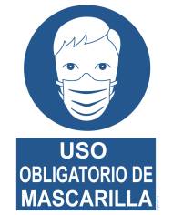 Señal uso obligatorio de protector de oidos y gafas