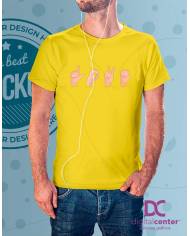 camiseta LOVE lengua signos