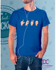 camiseta LOVE lengua signos