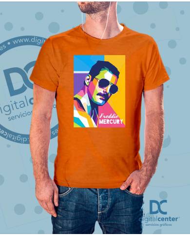 Camiseta Freddie Mercury Pop