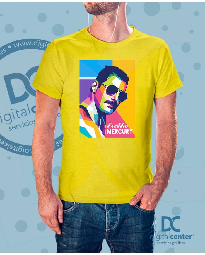 Camiseta Freddie Mercury Pop