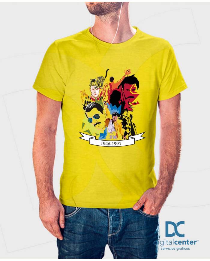 Camiseta Tributo Freddie Mercury