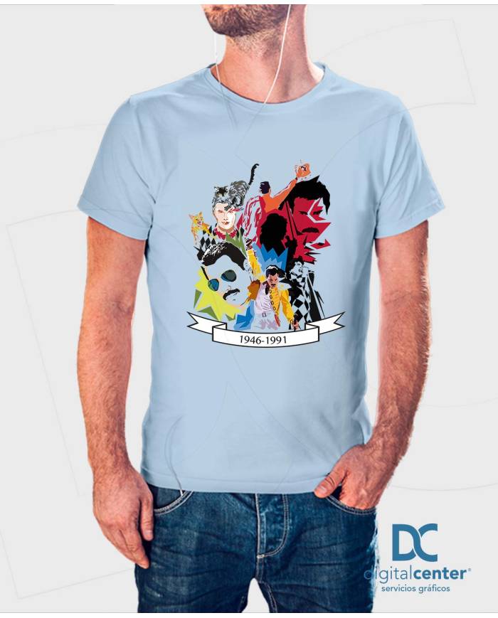 Camiseta Tributo Freddie Mercury