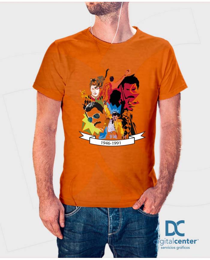 Camiseta Tributo Freddie Mercury