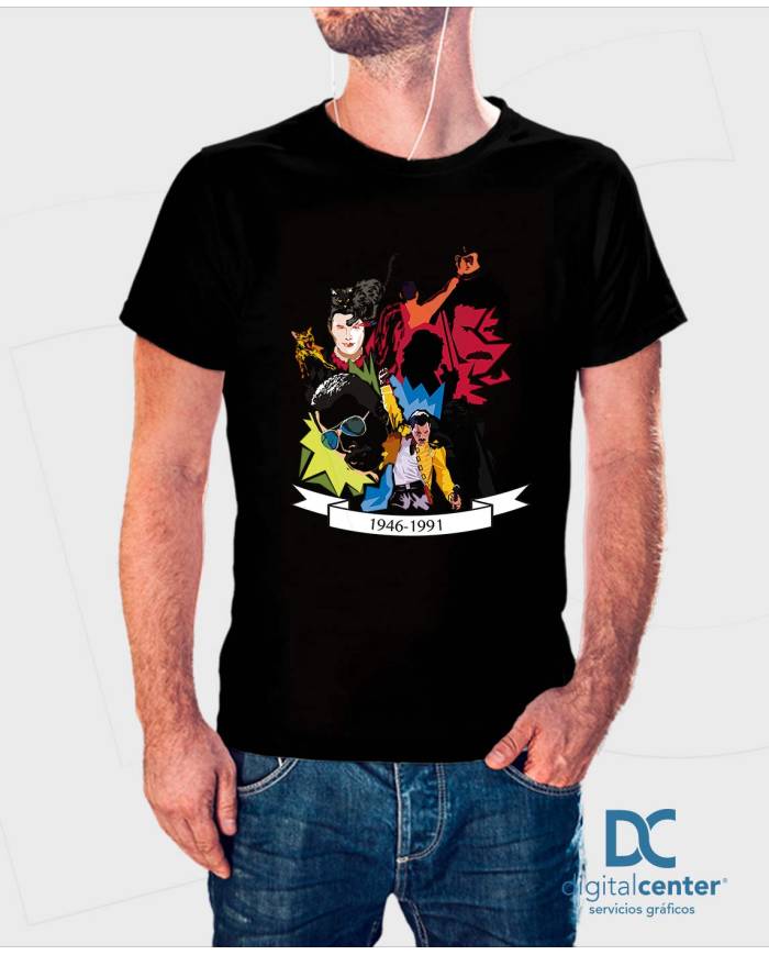 Camiseta Tributo Freddie Mercury