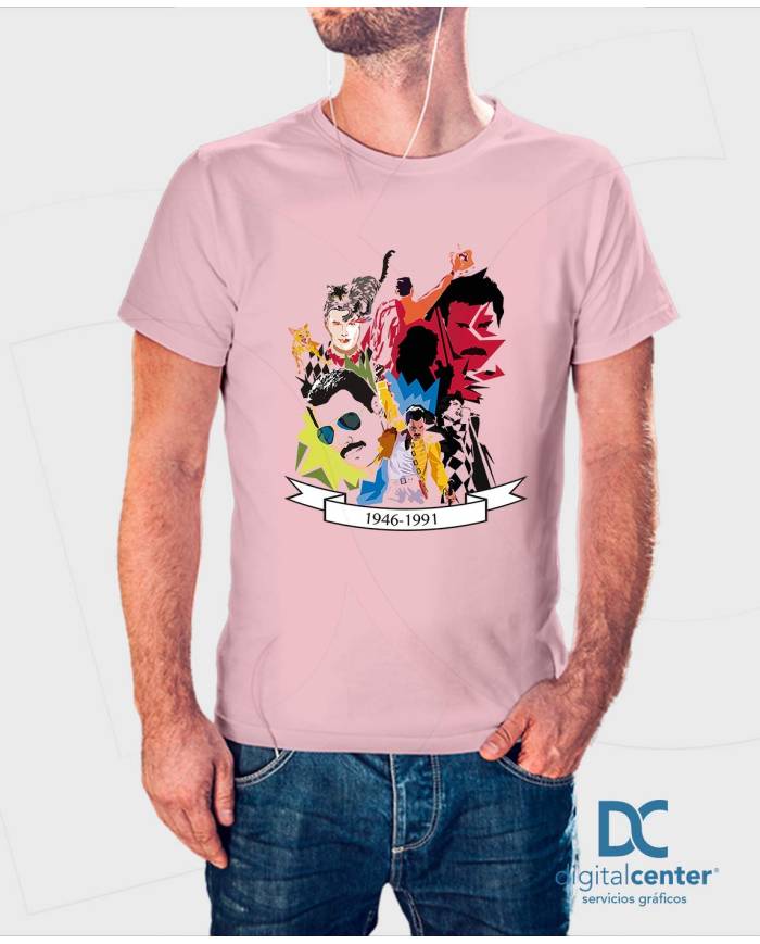 Camiseta Tributo Freddie Mercury