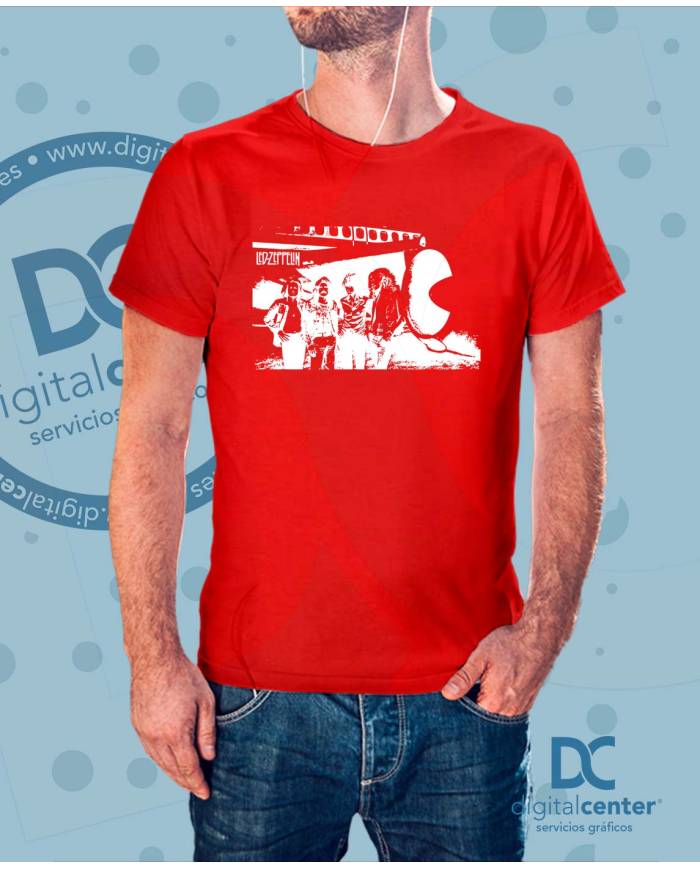 Camiseta Larga vida a Led Zeppelin