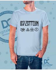 Camiseta Logo Led Zeppelin