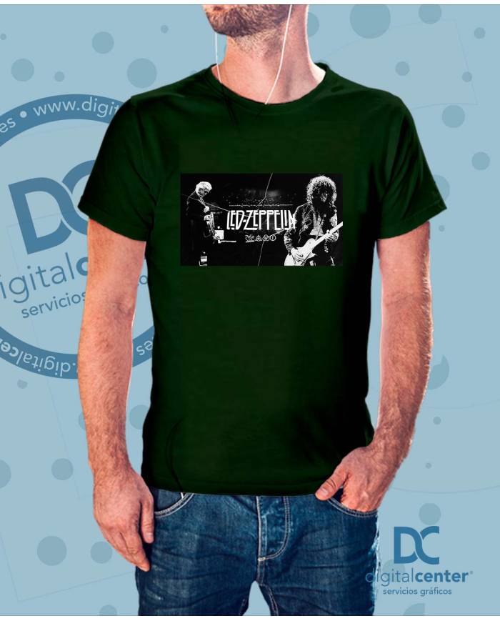 Camiseta Led Zeppelin Sábado Negro