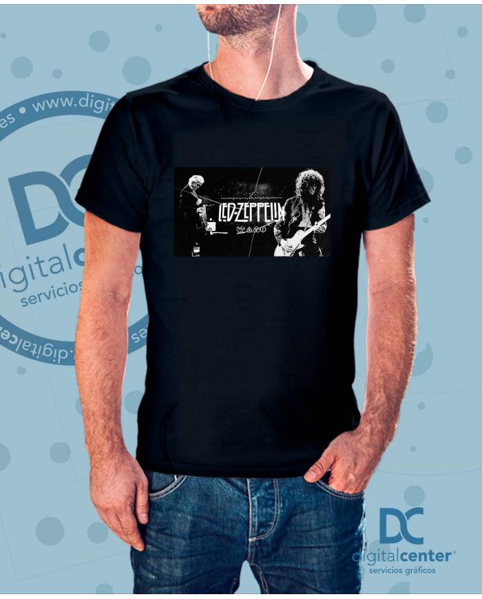 Camiseta Led Zeppelin Sábado Negro