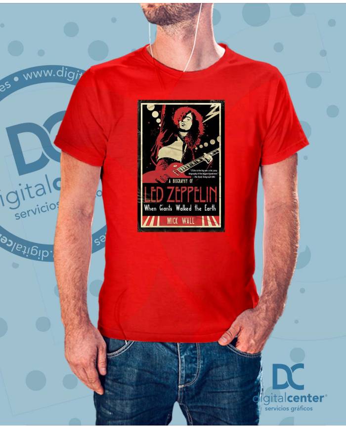 Camiseta Biografía de Led Zeppelin