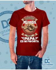 Camiseta Me han llamado muchas cosas en mi vida pero papá es mi favorita