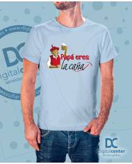 Camiseta papá eres la caña de la cruzcampo