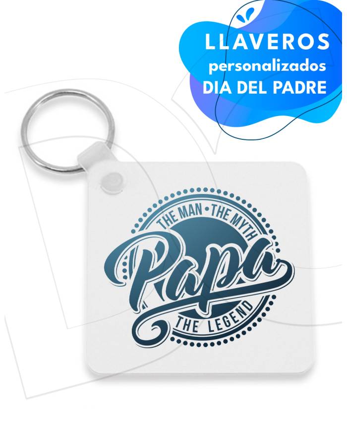 Llavero leyenda papá