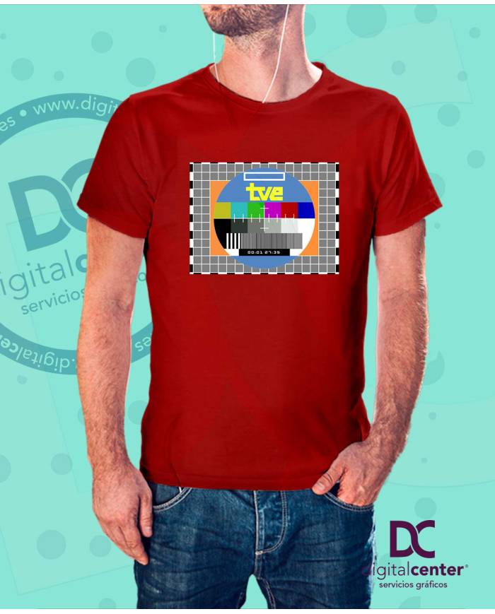 Camiseta Carta de Ajuste