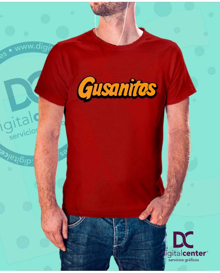 Camiseta Gusanitos