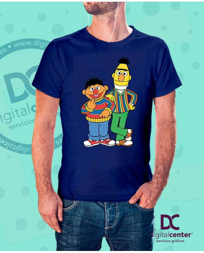 Camiseta Epi y Blas - Barrio Sesamo